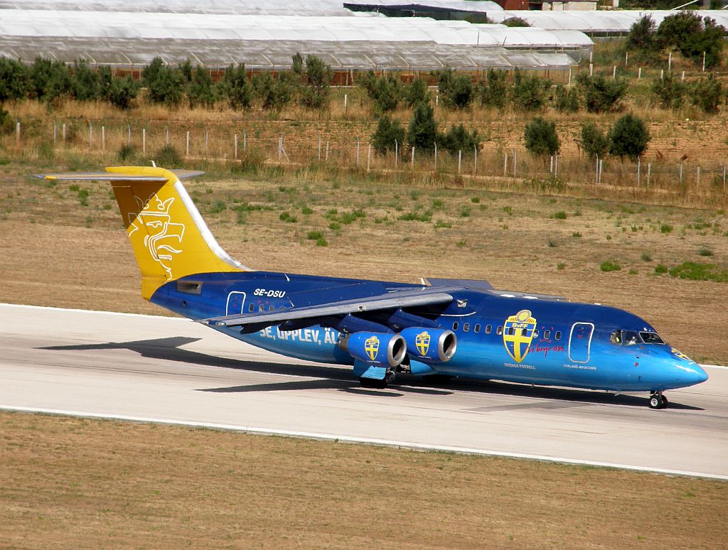 Avro 146-RJ100 Malmo Aviation SE-DSU Split_Resnik (SPU/LDSP) August_7_2010