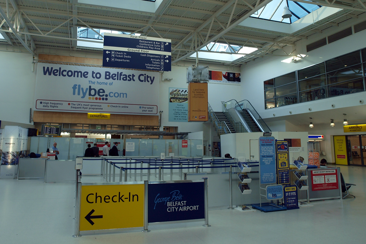 Belfast City Airport - George Best - Harbour/Sydenham April_20_2009