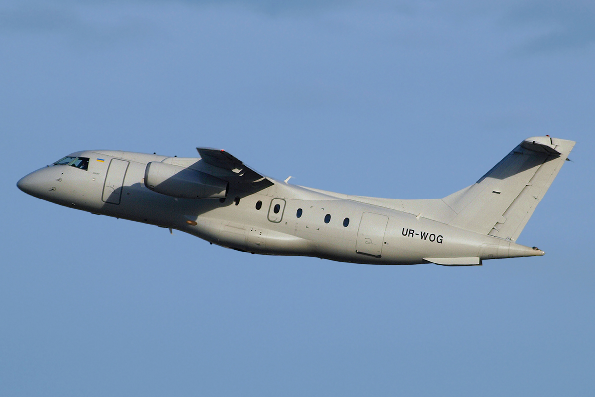 Dornier 328-300 328JET Aerostar UR-WOG Salzburg (SZG/LOWS) January_9_2011