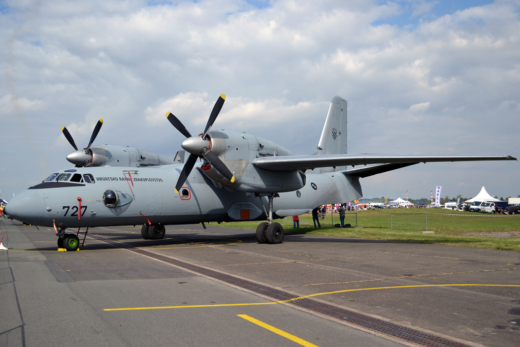 An-32B Croatia Air Force HRZ 727 Hradec_Kralove (LKHK) September_08_2012