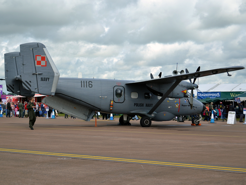 PZL-Mielec M-28B1R Bryza 1R Poland Air Force 1116 Fairford (FFD/EGVA) July_07_2012