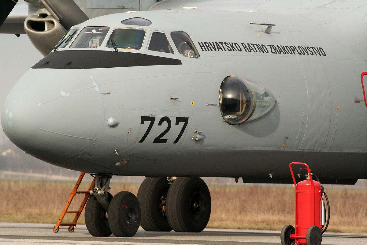 AN-32B Croatia Air Force HRZ 727 Zagreb_Pleso (ZAG/LDZA) December_9_2011