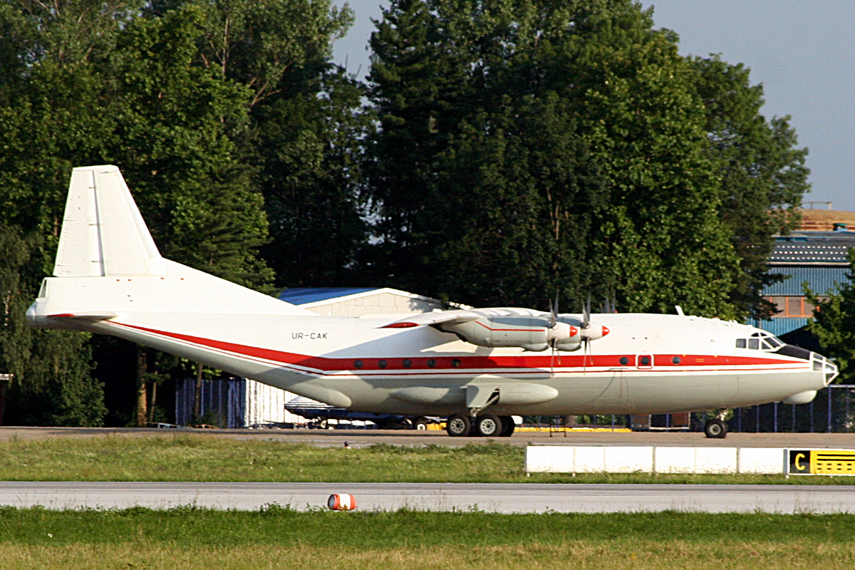 An-12BK Meridian Aviation UR-CAK Zagreb Pleso (ZAG/LDZA) June_14_2009