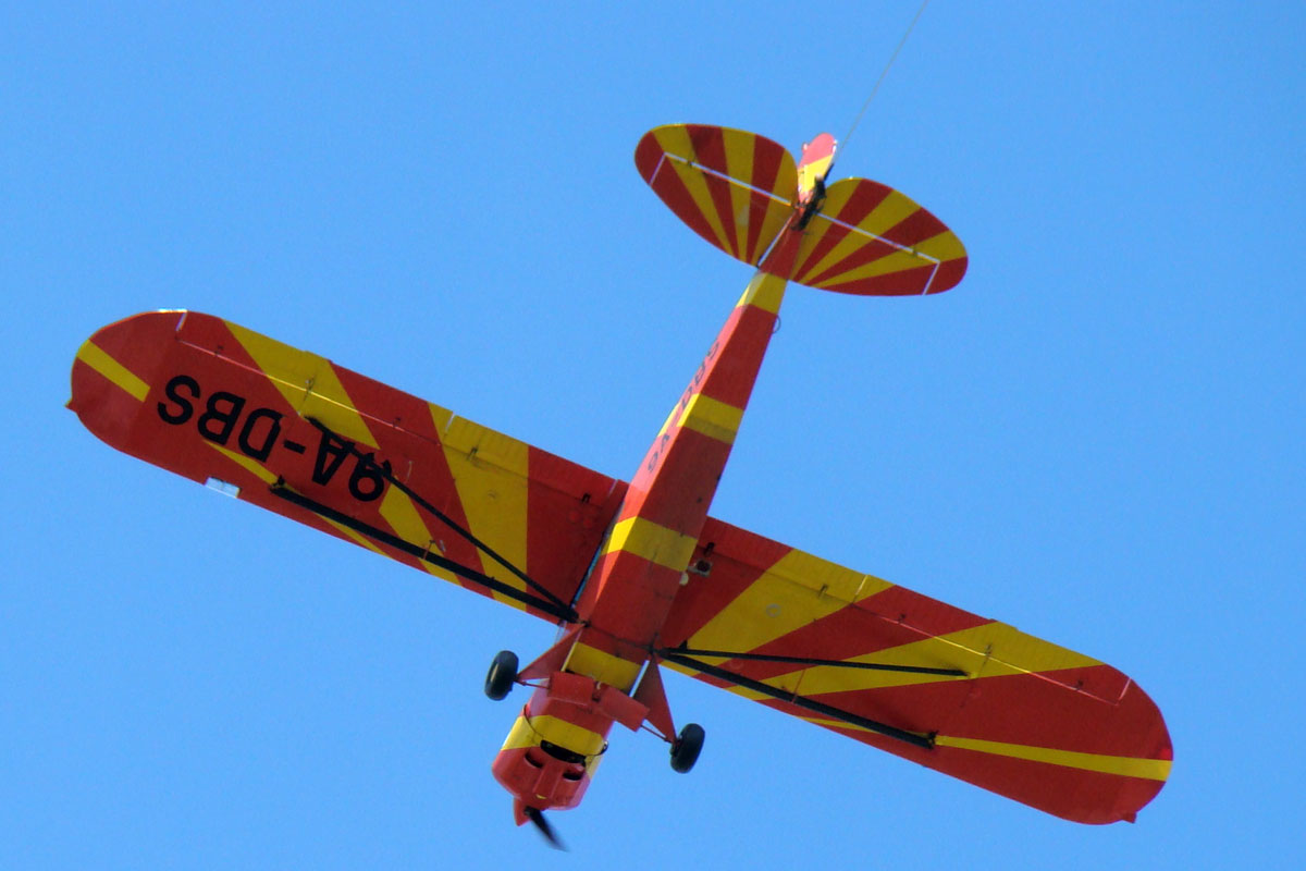 Piper PA-18-150 Super Cub  9A-DBS Zagreb Lucko April_18_2009