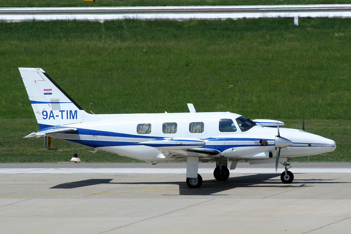 Piper PA-31T Cheyenne II Untitled 9A-TIM Zagreb_Pleso (LDZA/ZAG) May_08_2012