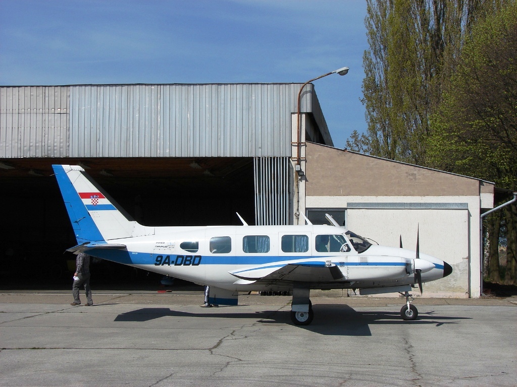 Piper Navajo, 9A-DBD, Geodetski Zavod, LDOC-2007.