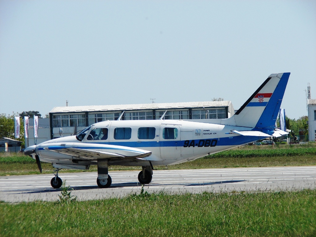 Piper Navajo, 9A-DBD, Geodetski Zavod, LDOC-2007.