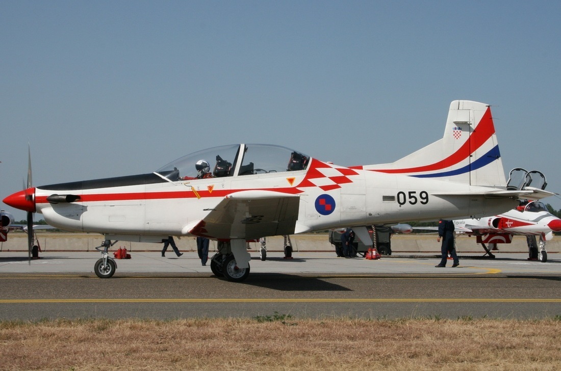 Pilatus PC-9M 059 Croatia Air Force Kecskemet (LKHE) August_04_2013