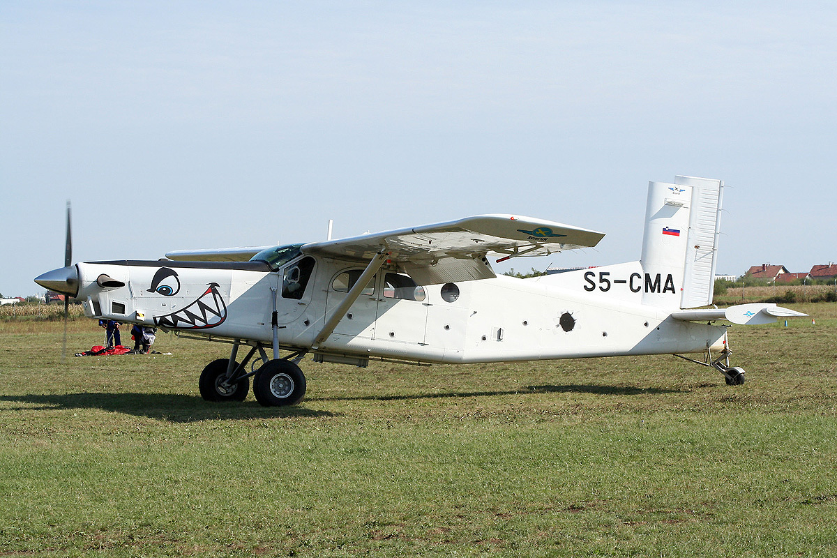 Pilatus PC-6/B2-H4 Turbo Porter Aviofun S5-CMA Zagreb_Lučko (LDZL) September_15_2012