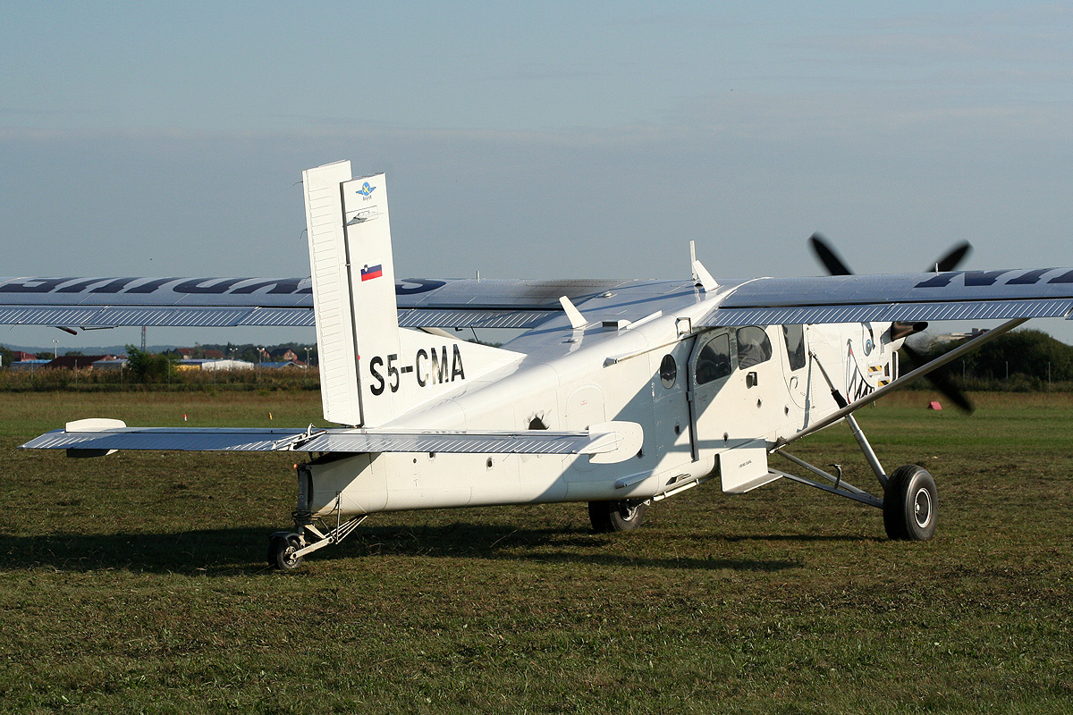 Pilatus PC-6/B2-H4 Turbo Porter Aviofun S5-CMA Zagreb_Lučko (LDZL) September_15_2012