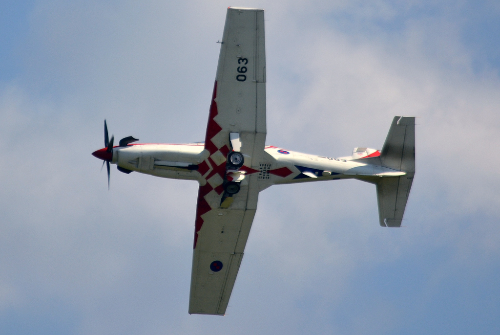 Pilatus PC-9M Croatia Air Force 063 Zeltweg (LOXZ) July_01_2011