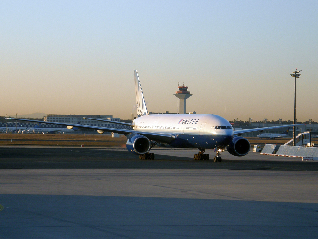 B777-222 United Airlines N772UA Frankfurt_Main March_08_2010