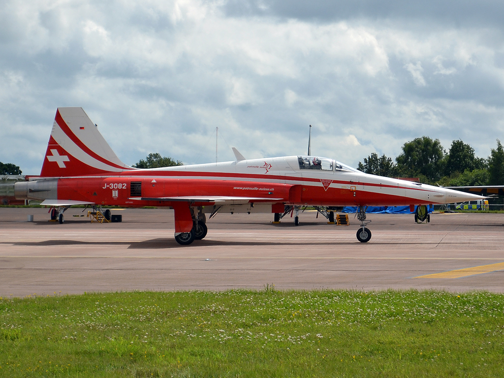 Northrop F-5E Tiger II Switzerland Air Force J-3082 Fairford (FFD/EGVA) July_07_2012