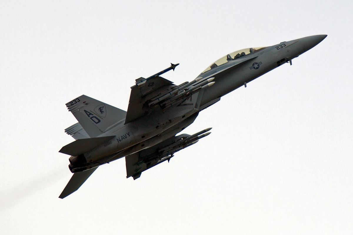 Boeing F/A-18F Super Hornet USA Navy 166660 / AD-220 Paris_Le_Bourget June_24_2007 A