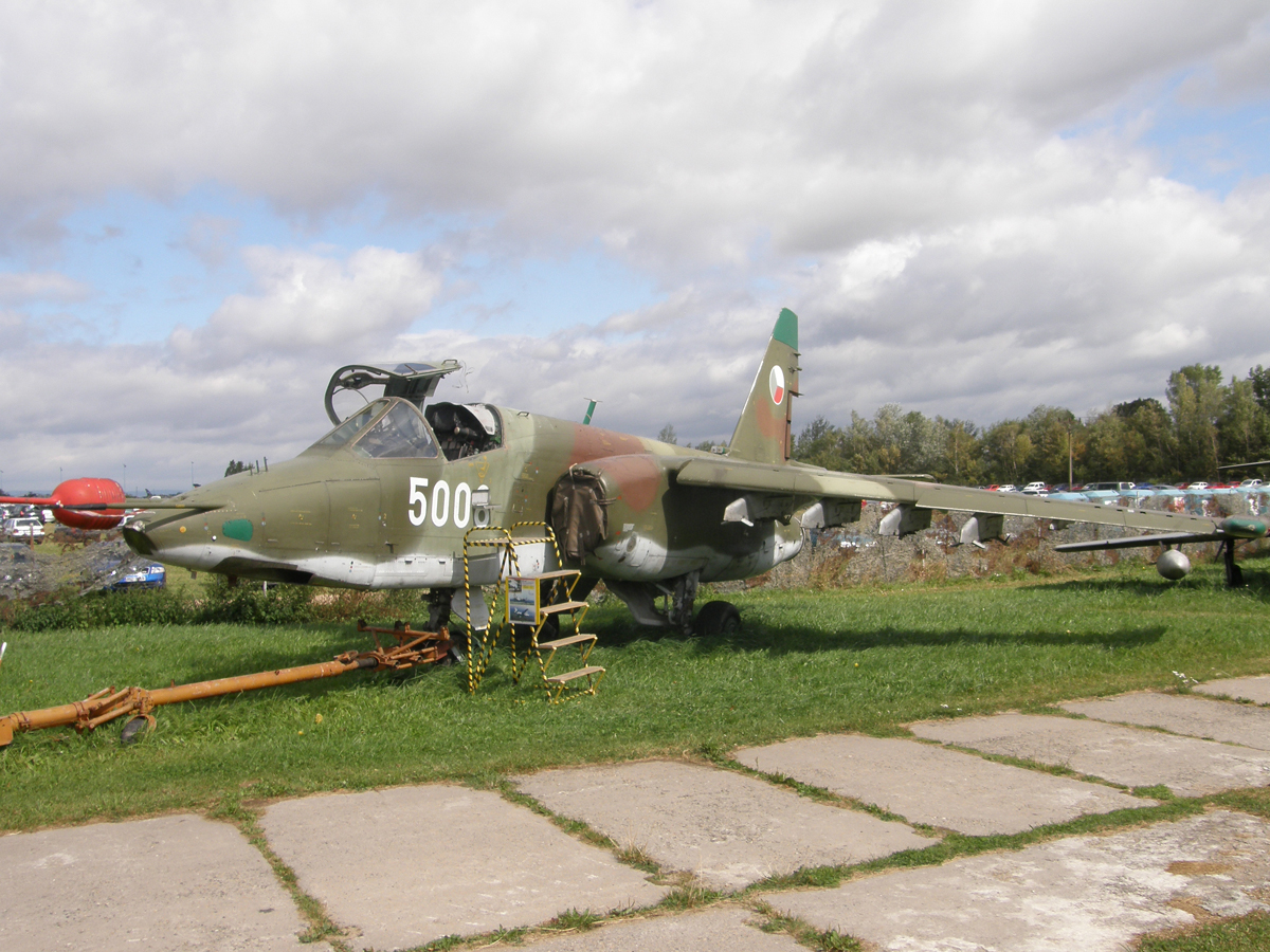 Sukhoi Su-25K Czech Air Force 5008 Hradec_Kralove (LKHK) September_05_2009