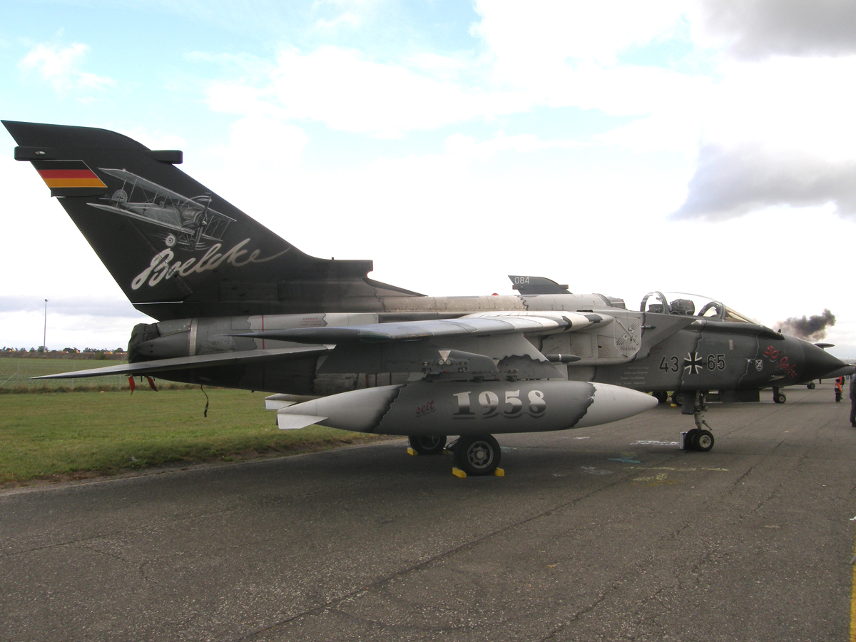 Panavia Tornado IDS Germany Air Force 43+65 Hradec_Kralove (LKHK) September_05_2009