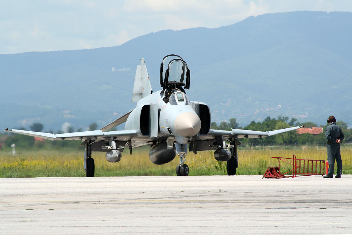 McDonnell Douglas F-4F Germany Air Force Luftwaffe 38+28 Zagreb_Pleso June-15-2011