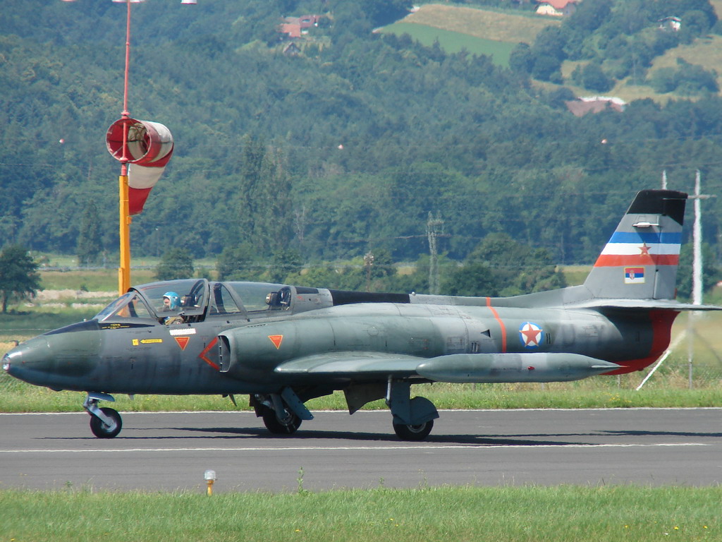 Soko G-2A Galeb Aeroklub Galeb YU-YAB Maribor (MBX/LJMB) 2008