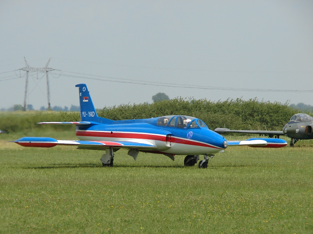 Soko G-2A Galeb Serbian Aerobatic Team STARS YU-YAD Novi_Sad_Cenej (LYNS) 2007