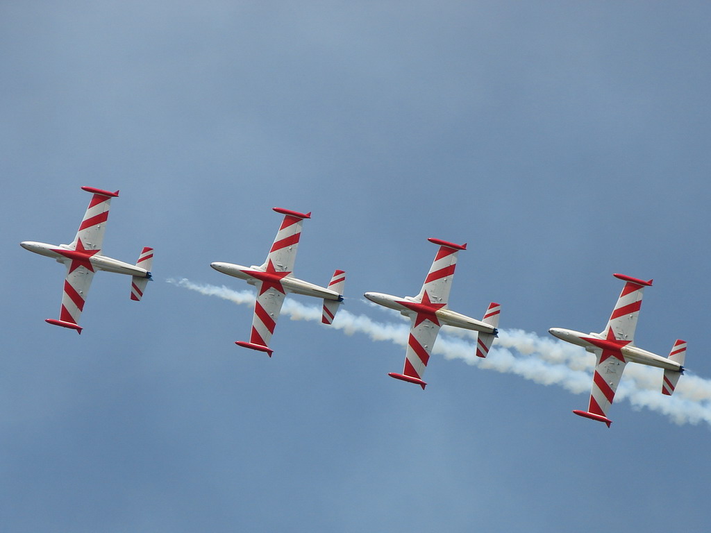 Soko G-2A Galeb Serbian Aerobatic Team STARS Novi_Sad_Cenej (LYNS) 2008