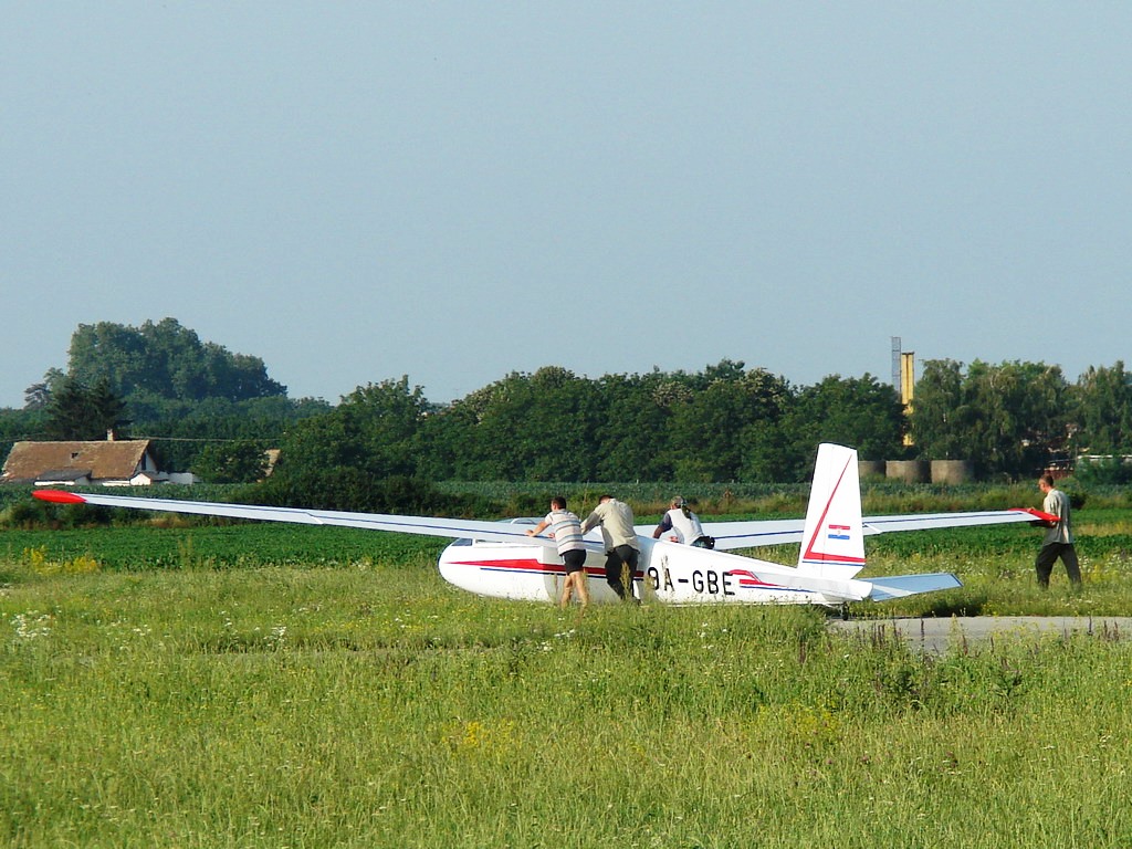 Let L-13 Blanik Aeroklub Osijek 9A-GBE Čepin-2008