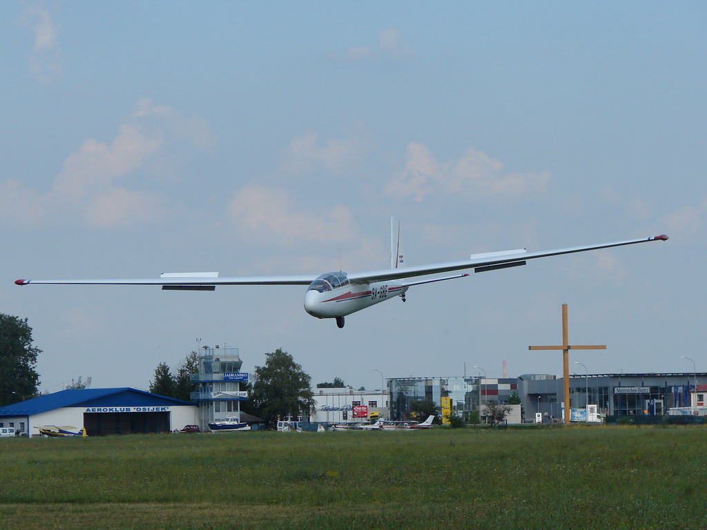 Let L-13 Blanik Aeroklub Osijek 9A-GBE Čepin-2008