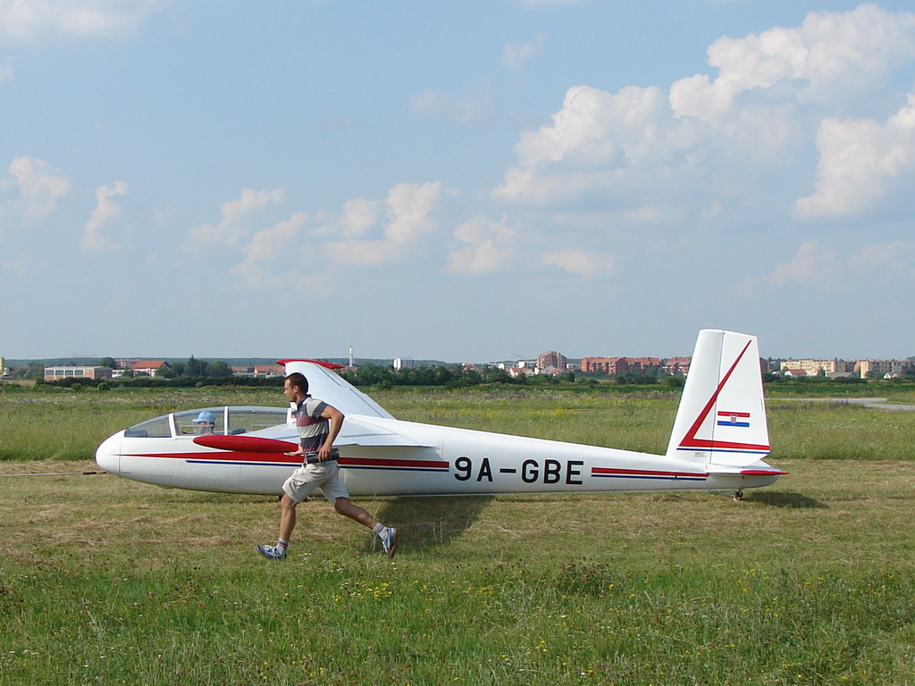 Let L-13 Blanik Aeroklub Osijek 9A-GBE Čepin-2008