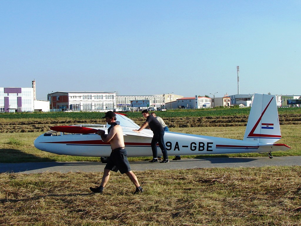 Let L-13 Blanik Aeroklub Osijek 9A-GBE Čepin-2008