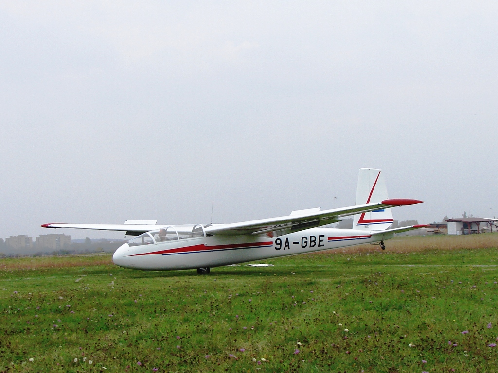 Blanik L-13 9A-GBE, Aeroklub Osijek, Blanik Cup Osijek 2008. Osijek-Čepin (OSI/LDOC)