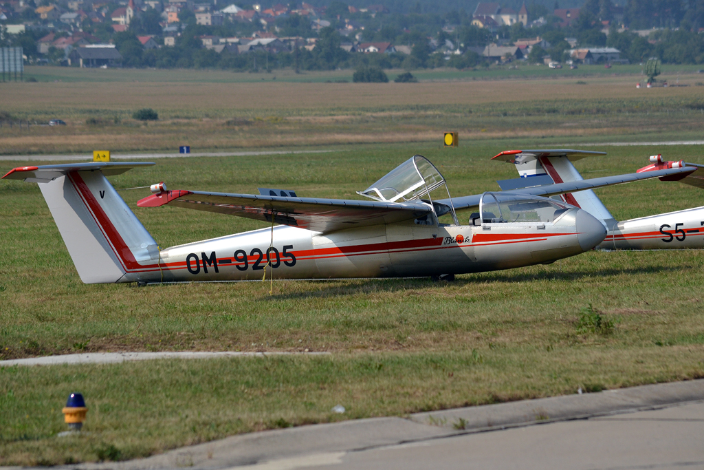 Let L-23 Super Blanik Aeroklub Nitra OM-9205 Sliac (SLD/LZSL) August_27_2011