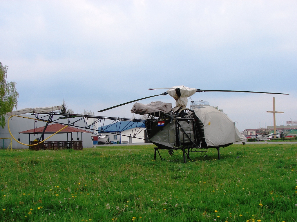 Sud SA-313B Alouette II Untitled 9A-HAT Osijek_Čepin (OSI/LDOC) April_14_2009