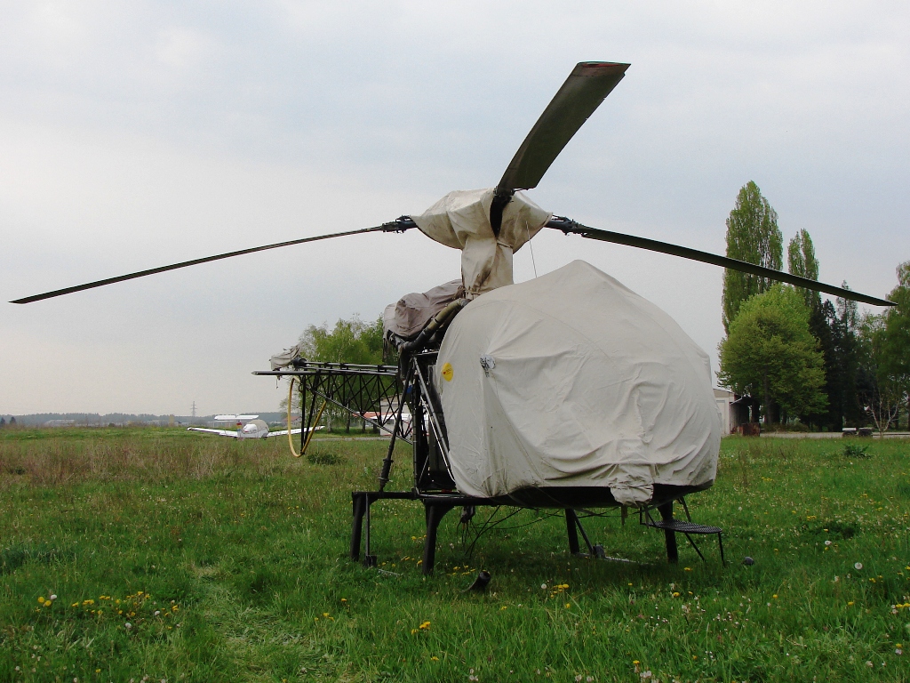 Sud SA-313B Alouette II Untitled 9A-HAT Osijek_Čepin (OSI/LDOC) April_14_2009