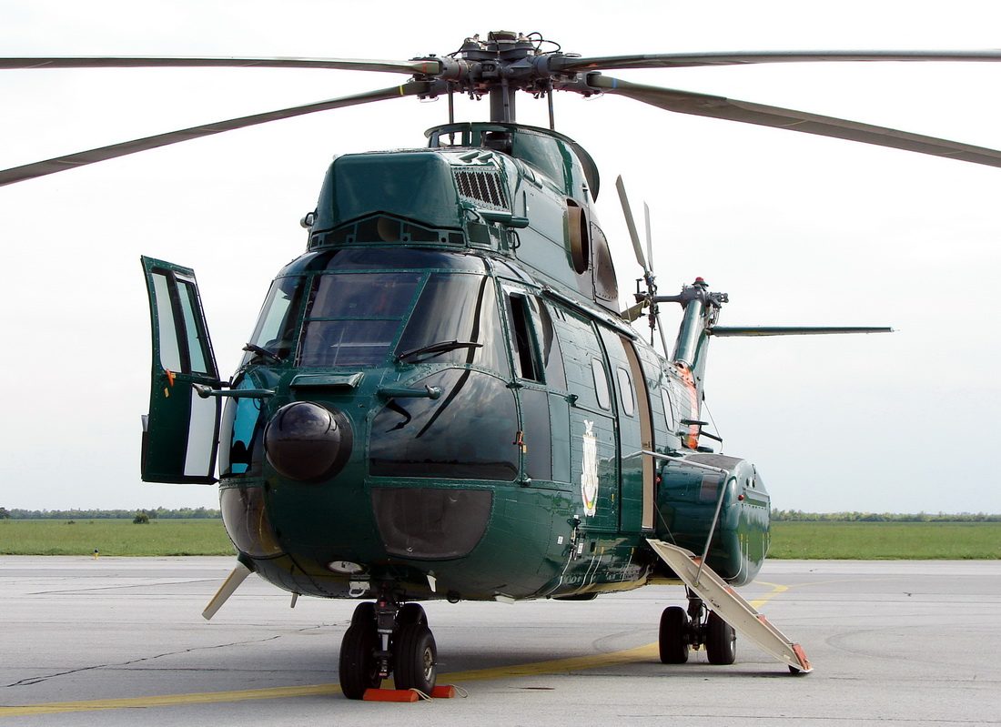 IAR 330L-Puma Guinea Government 3X-GVC Osijek_Klisa (LDOS) May_16_2012.