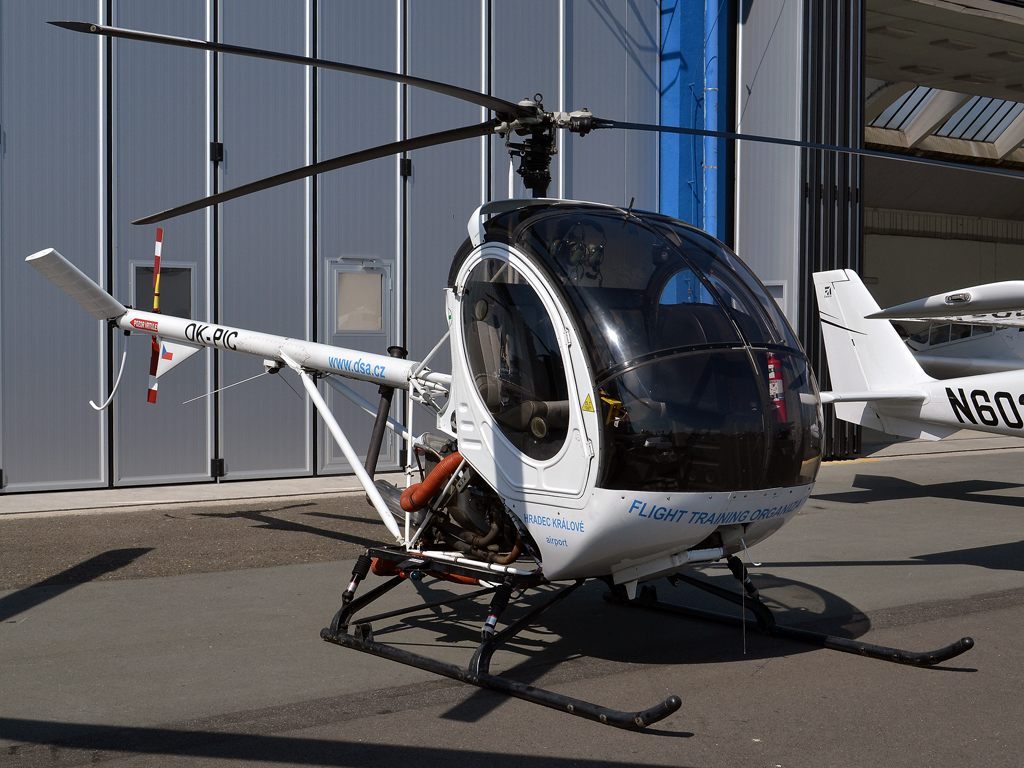 Schweizer 300CB DSA - Delta System Air OK-PIC Hradec_Kralove (LKHK) September_03_2011