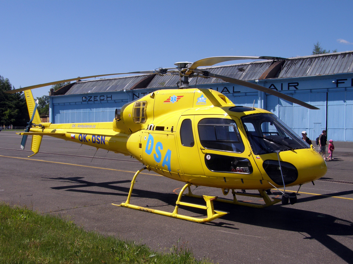 Aerospatiale AS-355N Ecureuil 2 DSA - Delta System Air OK-DSN Hradec_Kralove (LKHK) June_13_2009