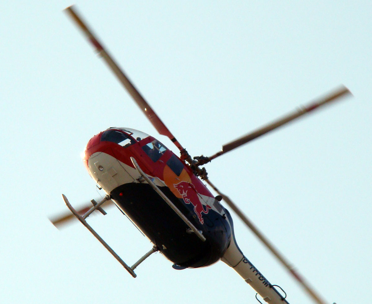 MBB BO-105CB-4 D-HTDM Red Bull Zagreb_Lucko (LDZL) January_3_2009