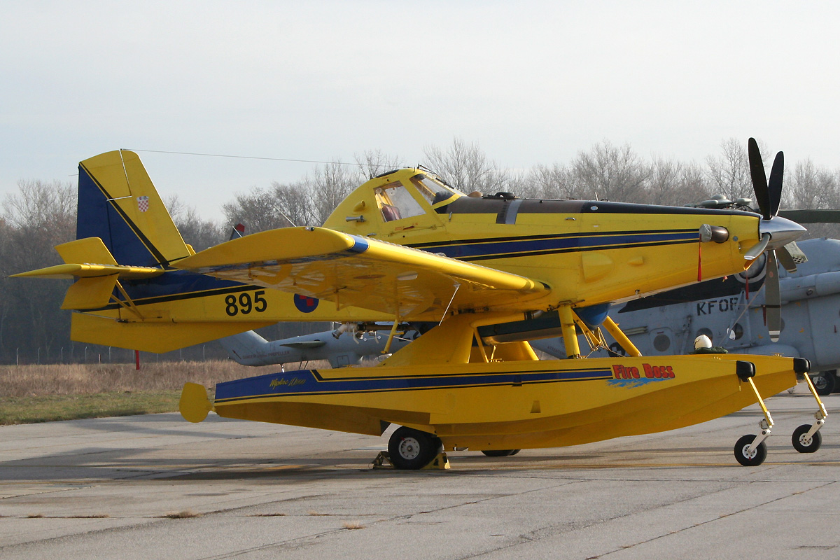 Air Tractor AT-802A Croatia Air Force HRZ 895 Zagreb_Pleso (ZAG/LDZA) December_9_2011