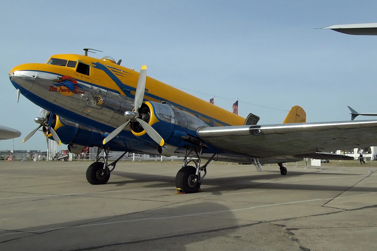 Douglas C-47B Skytrain (DC-3A) Untitled 9Q-CUK Berlin_Schonefeld May_29_2008