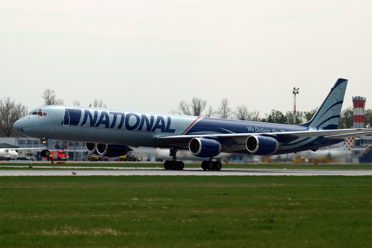 Douglas DC-8-71(F) National Airlines N872CA Zagreb_Pleso April_6_2011