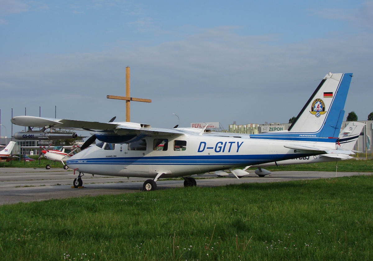 Partenavia P-68C-TC D-GITY Untitled Osijek-Čepin (OSI/LDOC) April_23_2009