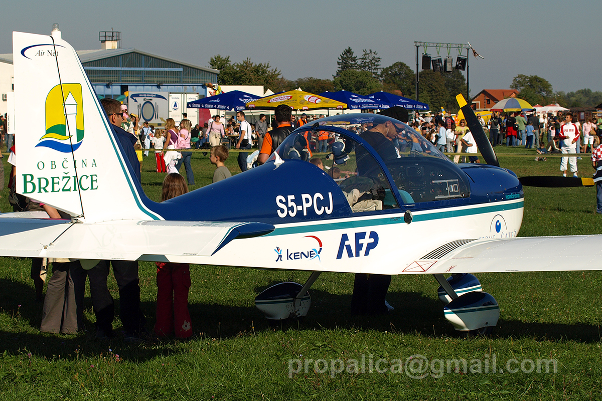 Evektor EV-97 Eurostar Untitled S5-PCJ Zagreb_Lucko September_22_2007