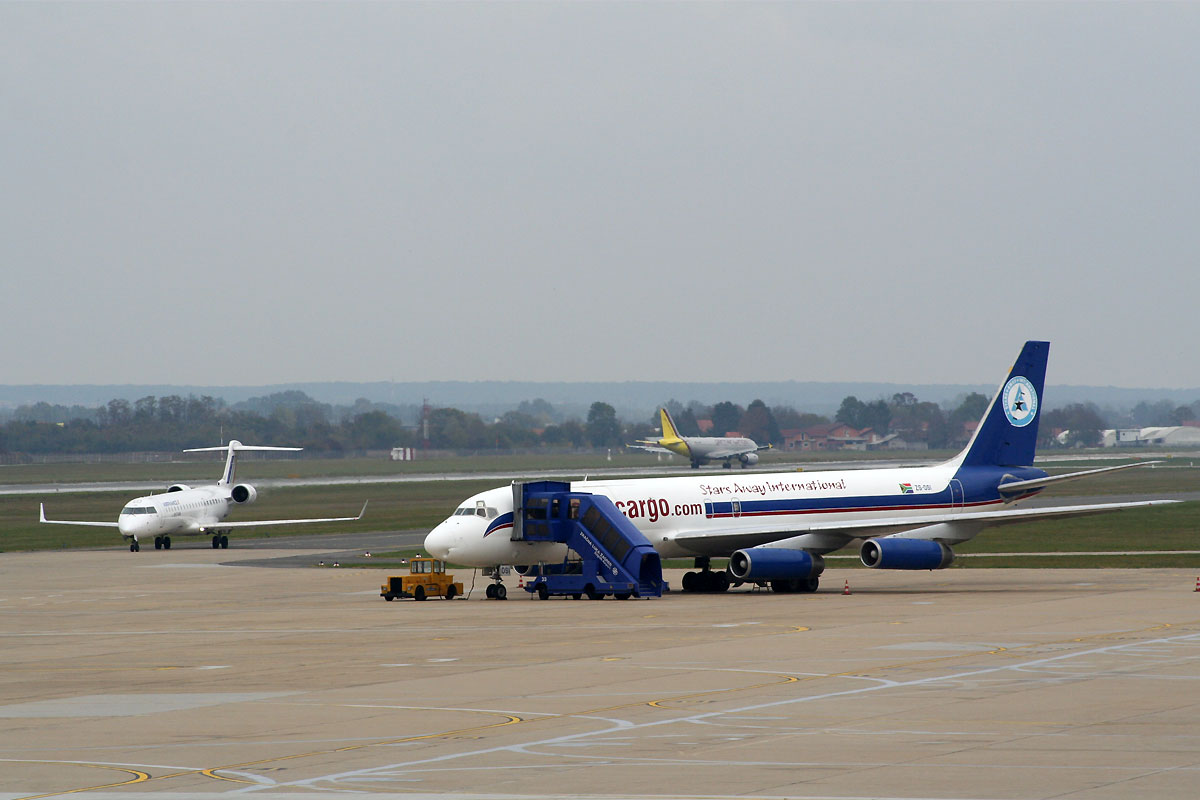 Douglas DC-8-62H(F) Stars Away International ZS-OSI Zagreb_Pleso (ZAG/LDZA) October_21_2011