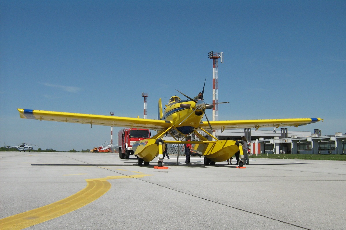 Air-Tractor AT-802A Fire Boss, 892, Croatia Air Force, Osijek-Klisa (OSI/LDOS) June_16_2009.