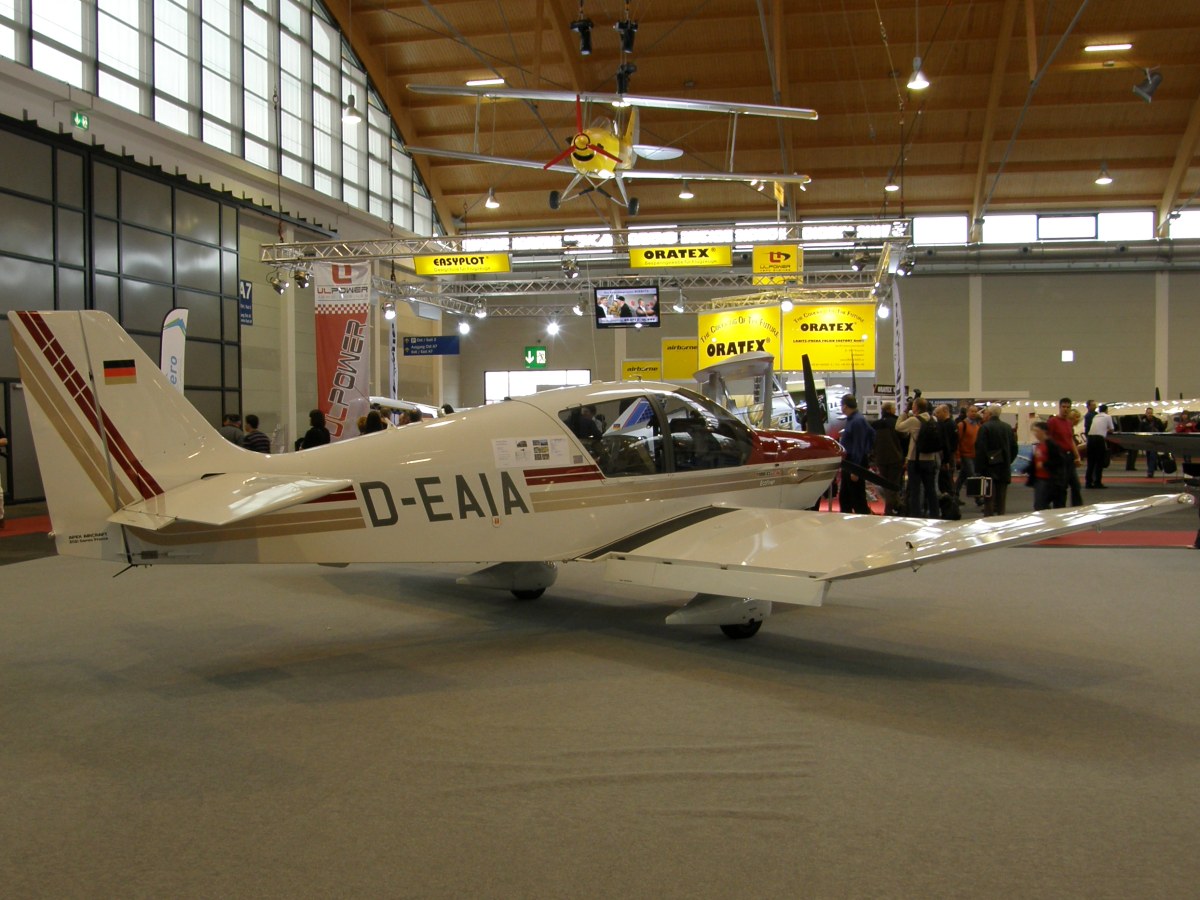 Robin DR-400-135CDI EcoFlyer Untitled D-EAIA Friedrichshafen_Airport April_04_2009