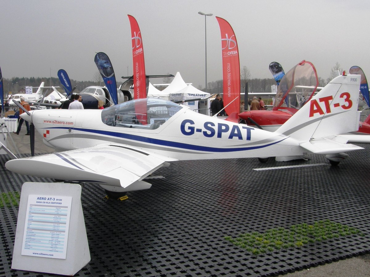 Aero AT-3 R100 Untitled G-SPAT Friedrichshafen_Airport April_04_2009