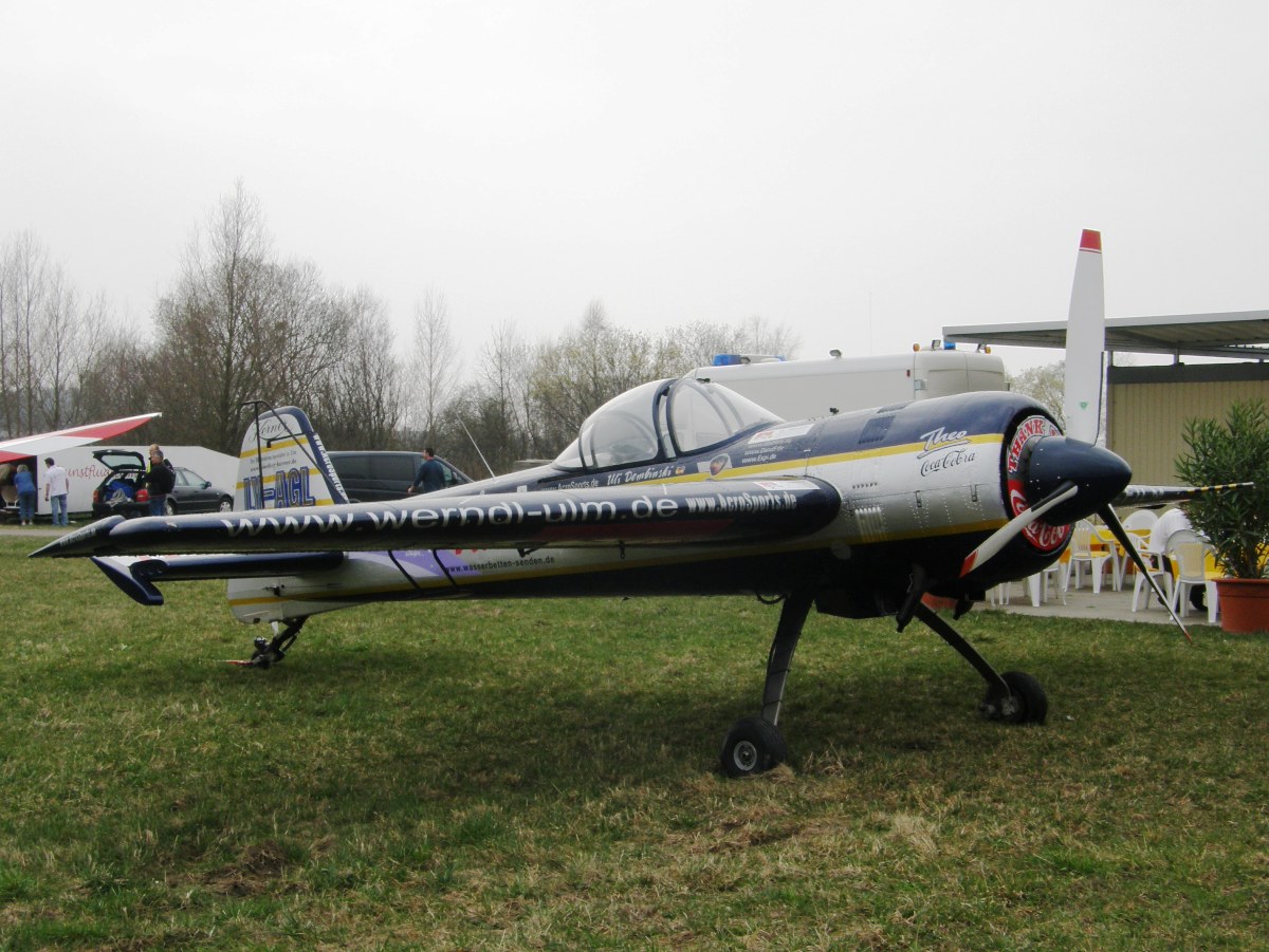 Yakovlev Yak-55 Untitled LY-AGL Friedrichshafen_Airport April_04_2009