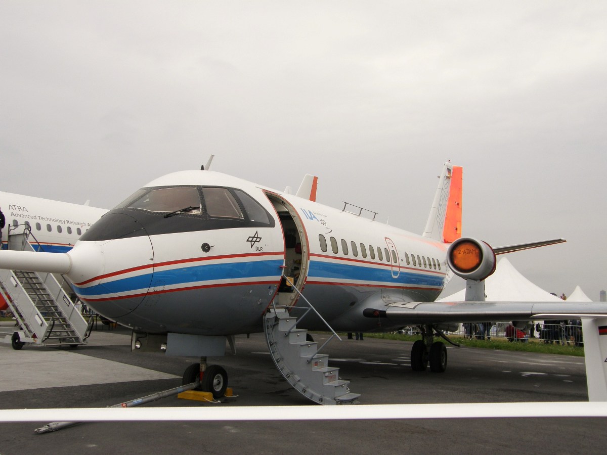 VFW-Fokker VFW-614 DLR D-ADAM Berlin_Schonefeld June_12_2010