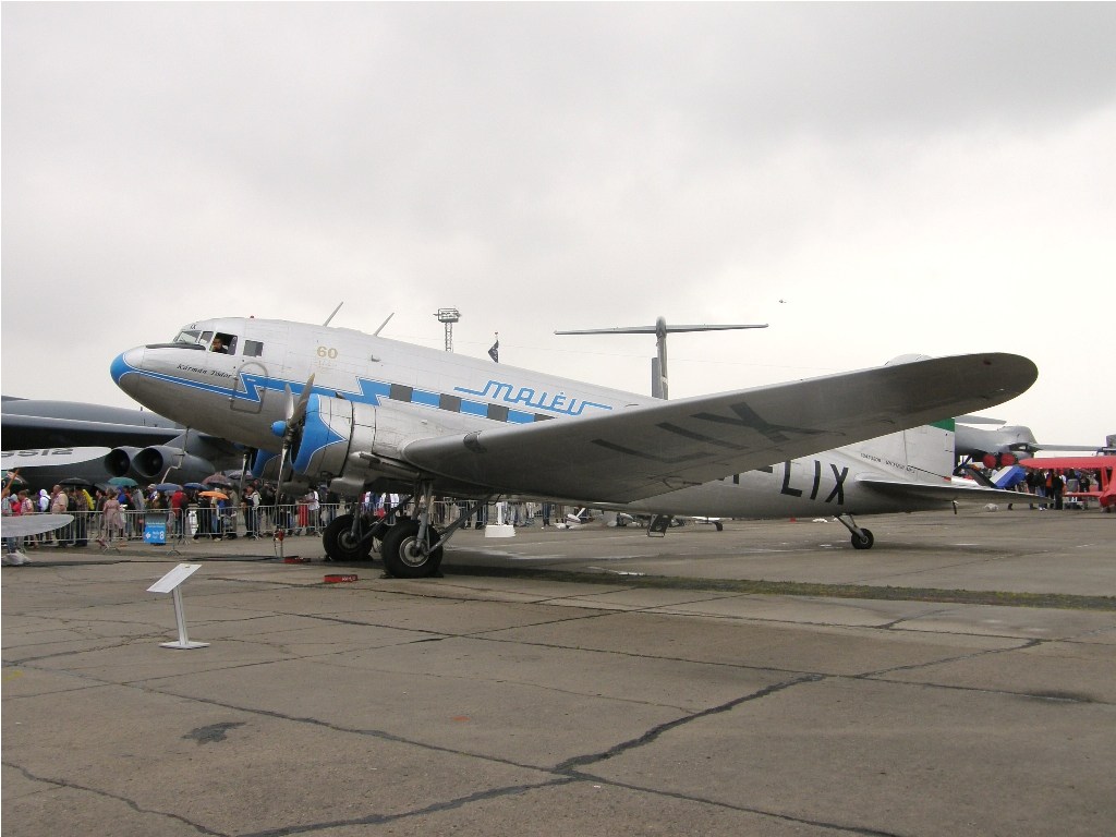 Lisunov Li-2T MALEV Hungarian Airlines (Gold Timer Foundation) HA-LIX Berlin_Schonefeld June_12_2010