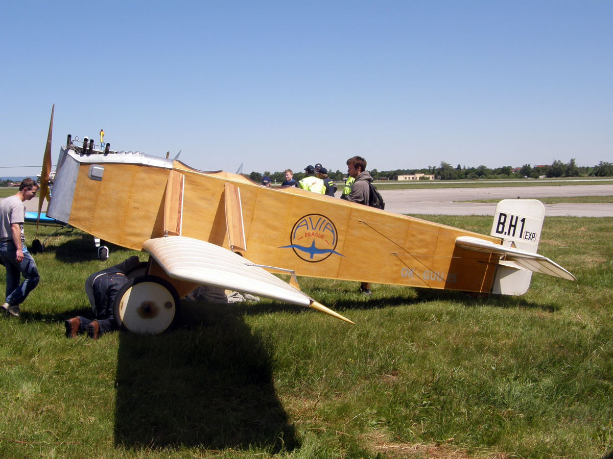 Avia BH-1 (replica) Untitled OK-GUU25 Hradec_Kralove (LKHK) June_13_2009