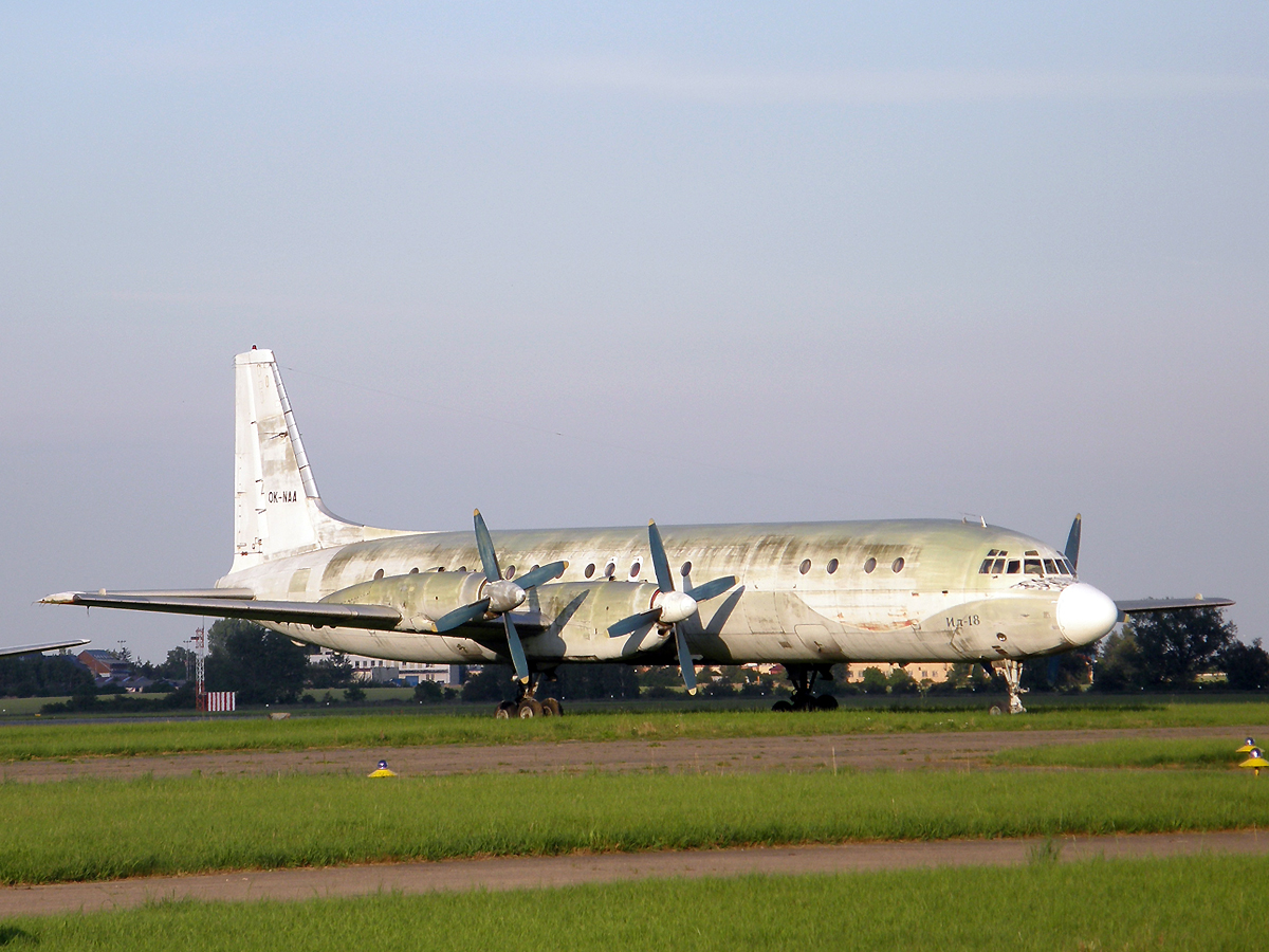 Ilyushin Il-18V CSA - Ceskoslovenske Aerolinie OK-NAA Prague_Kbely (LKKB) June_20_2009